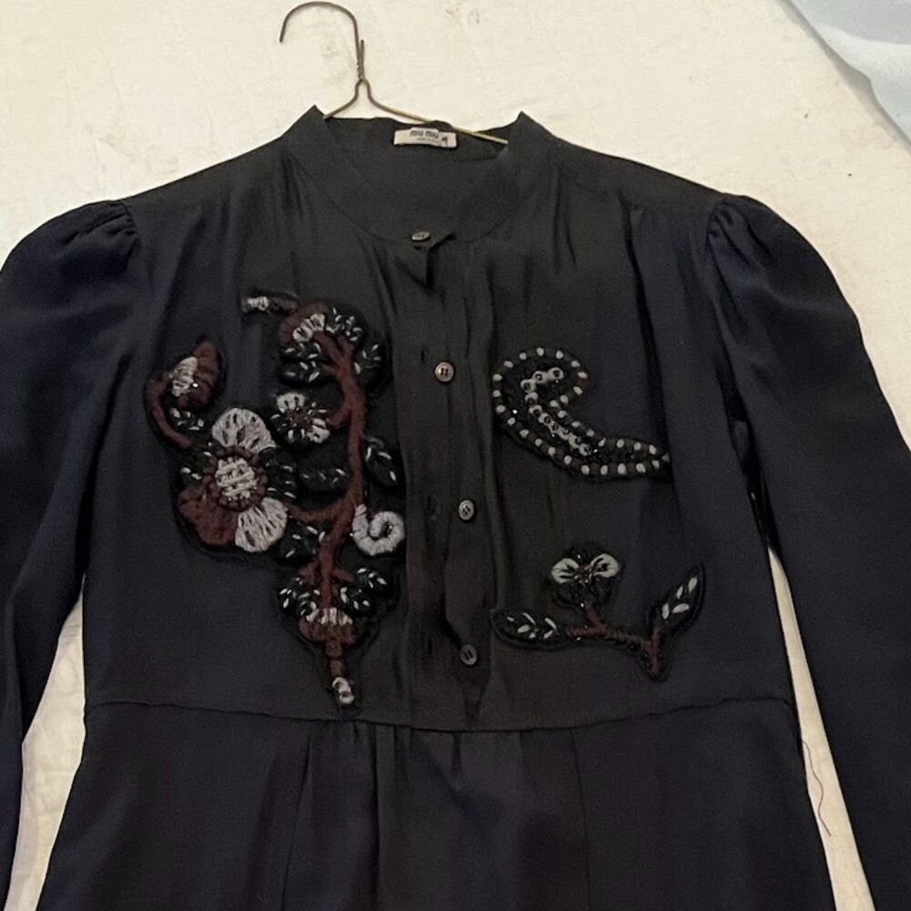 Vintage Miu Miu Silk Dress